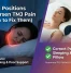 sleeping positions that worsen TMJ pain
