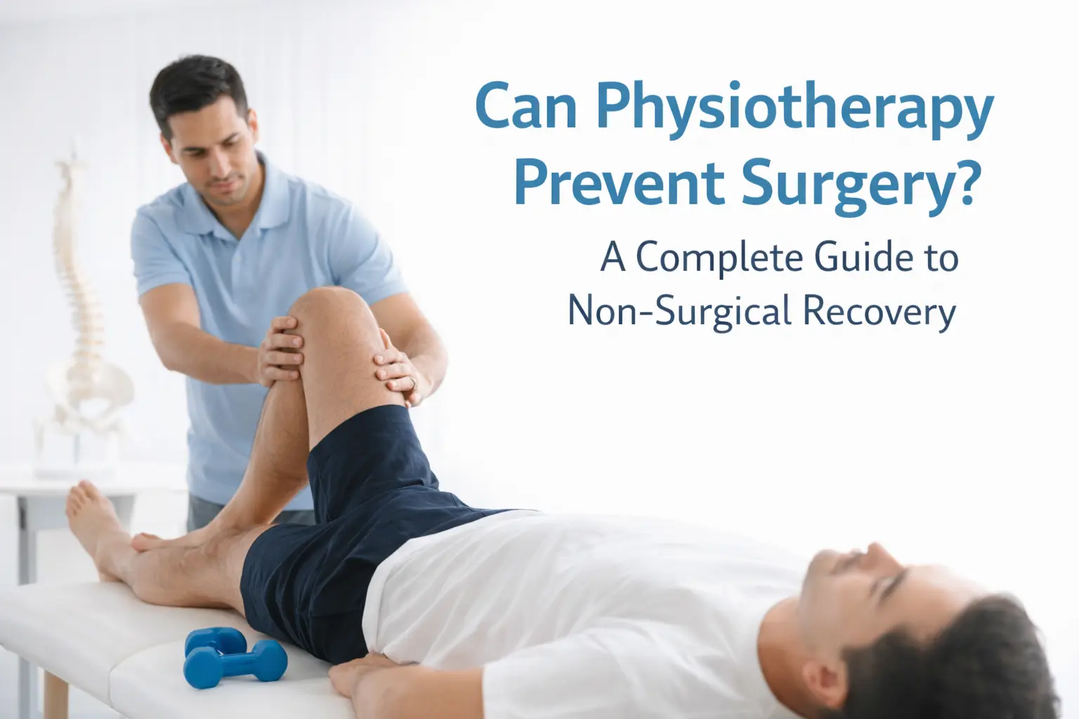 Can Physiotherapy Prevent Surgery? A Complete Guide to Non-Surgical Recovery