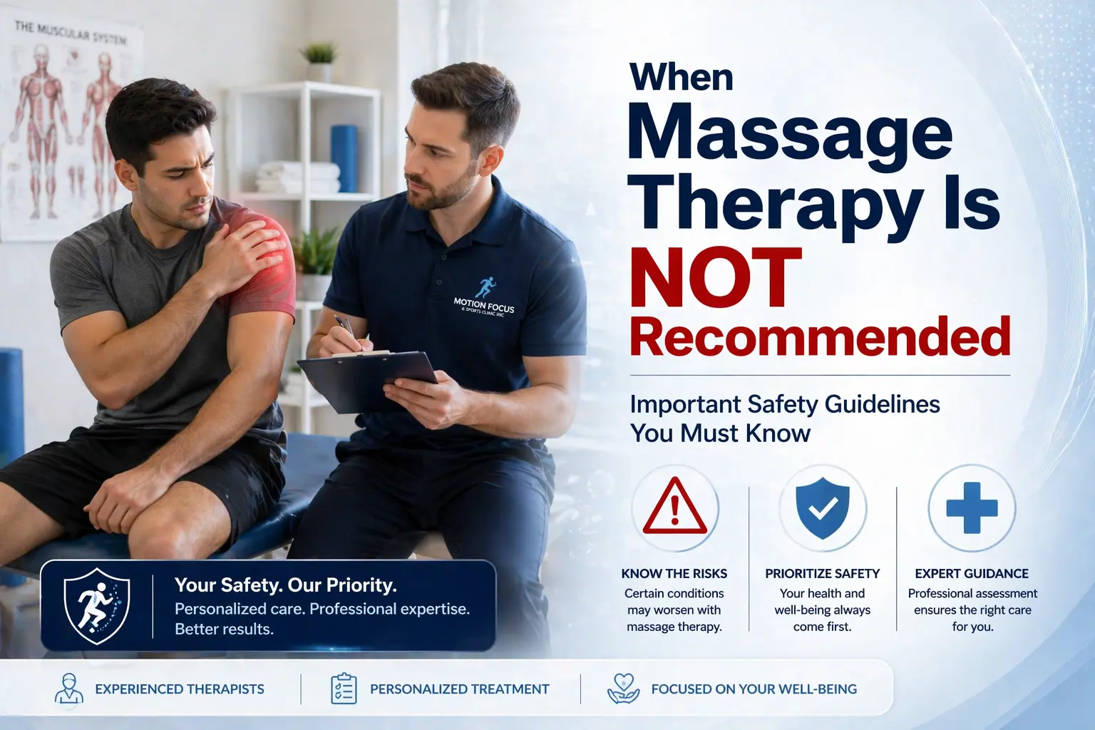 When Massage Therapy Is NOT Recommended: Important Safety Guidelines You Must Know