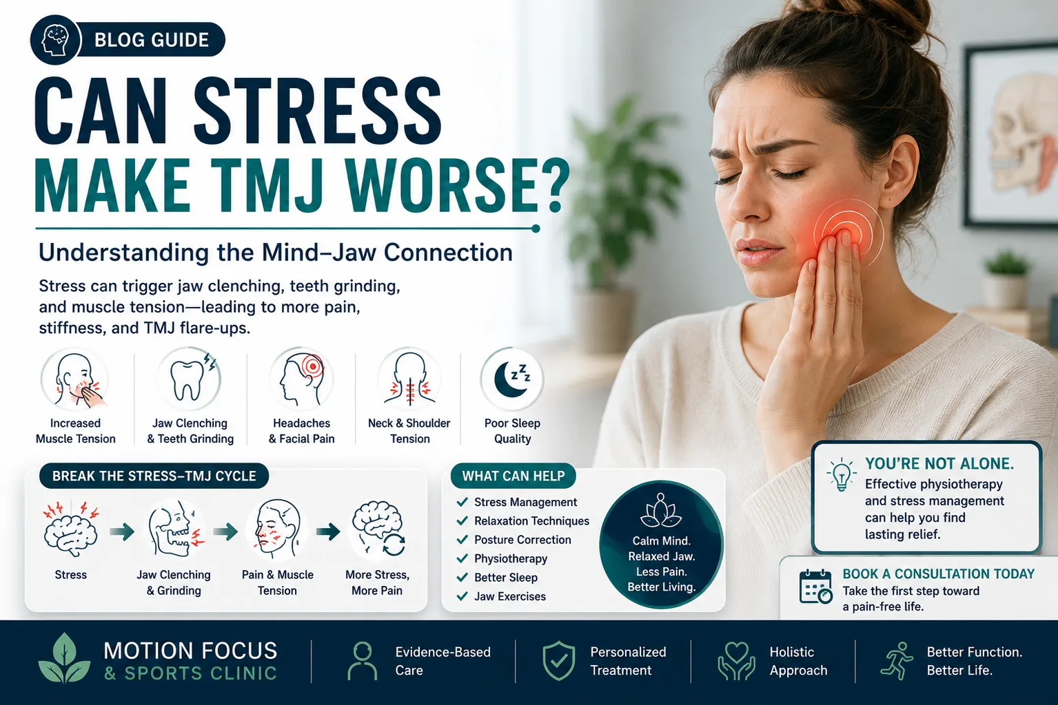 Can Stress Make TMJ Worse? Understanding the Mind-Jaw Connection