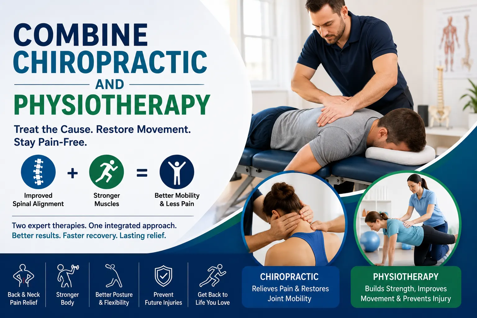 When to Combine Chiropractic and Physiotherapy