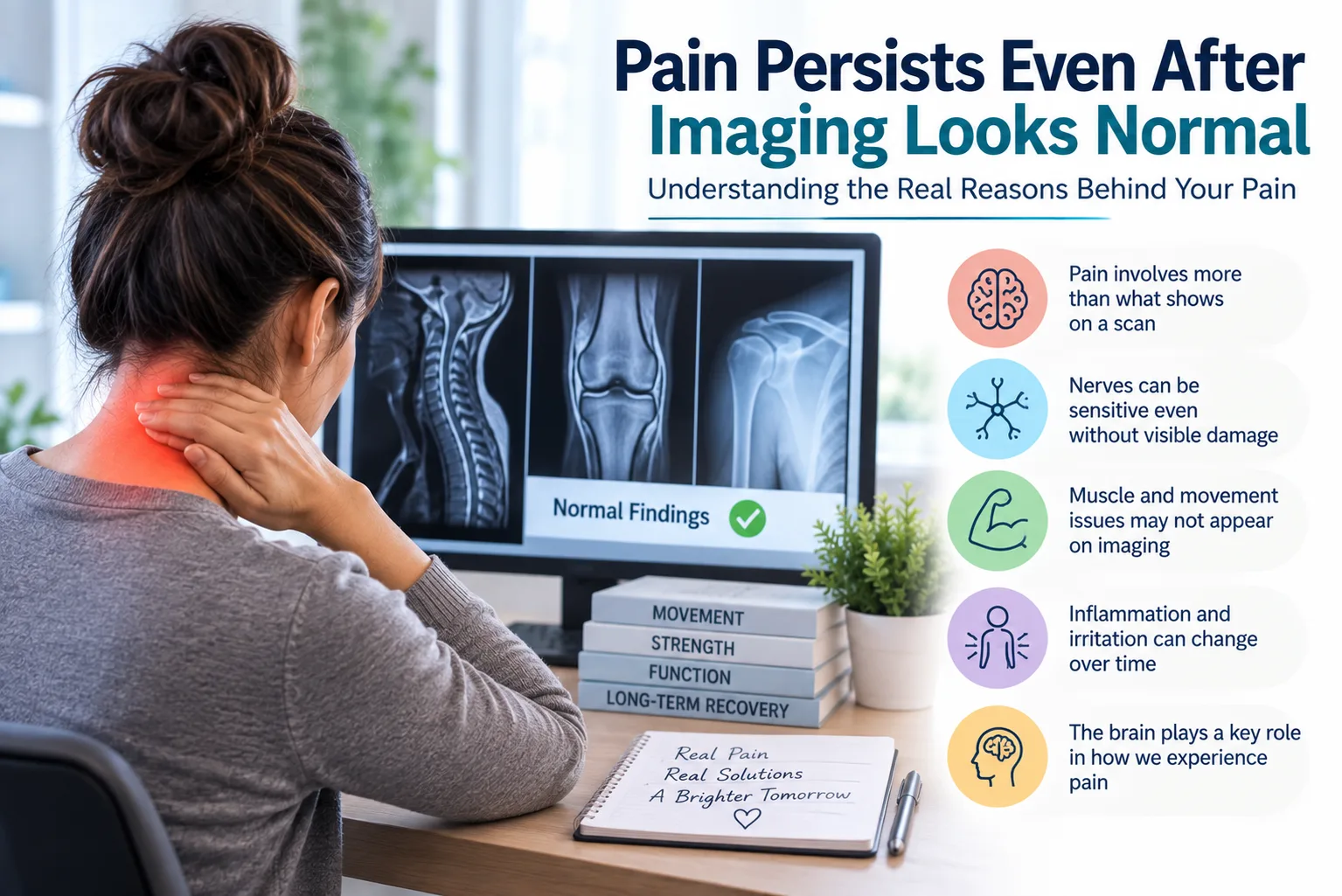 Why Pain Persists Even After Imaging Looks Normal: Causes & What to Do