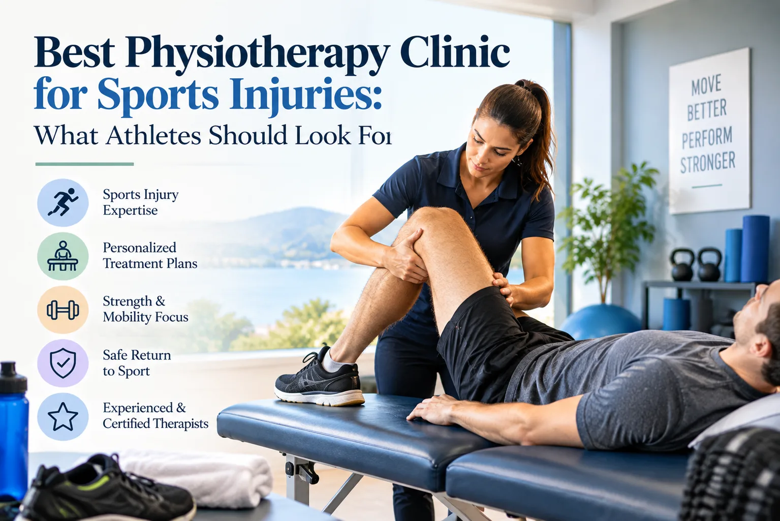 Best Physiotherapy Clinic for Sports Injuries: What Athletes Should Look For